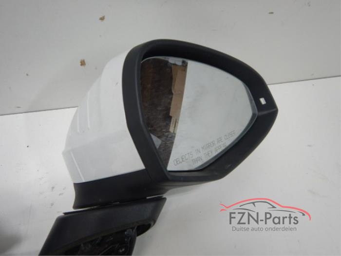 Audi A4 8W Spiegel set links rechts inklapbaar wit