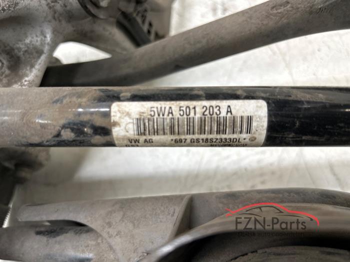 VW Golf 8 R Wielophanging Links achter