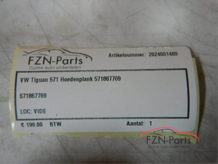 VW Tiguan 571 Hoedenplank
