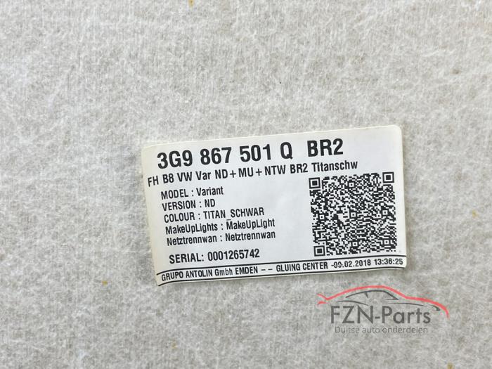 VW Passat B8 hemel zwart