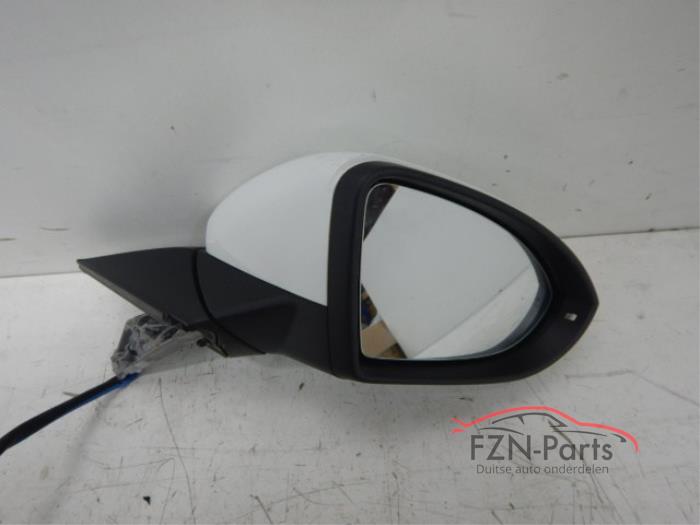 VW Golf 7 Zij buiten spiegel Rechts Wit