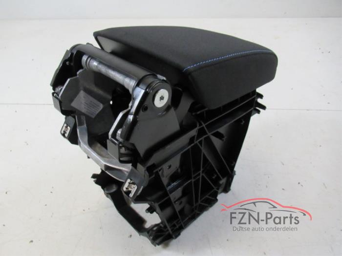 VW Golf 7 GTE Armsteun Stof blauw stiksel