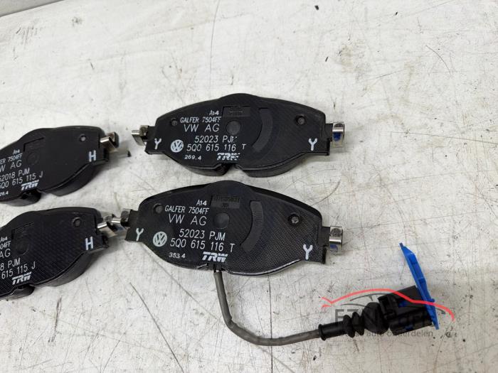 VW Golf 7 Rem remblokken set voorzijde