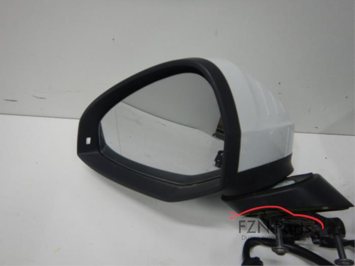 Audi A4 8W Spiegel set links rechts inklapbaar wit