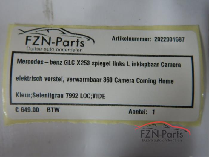 MB GLC W253 Spiegel links CAM