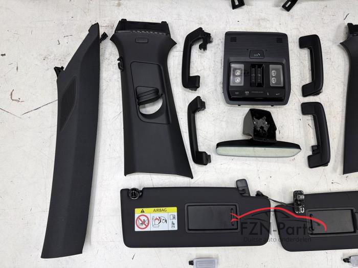 VW Tiguan 571 Hemel delen bekleding stijlen Zwart Pano