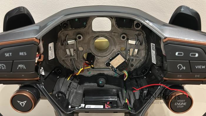 Cupra Formentor 5FA Stuur Leder MF + F1 + Drive select Verwarmbaar