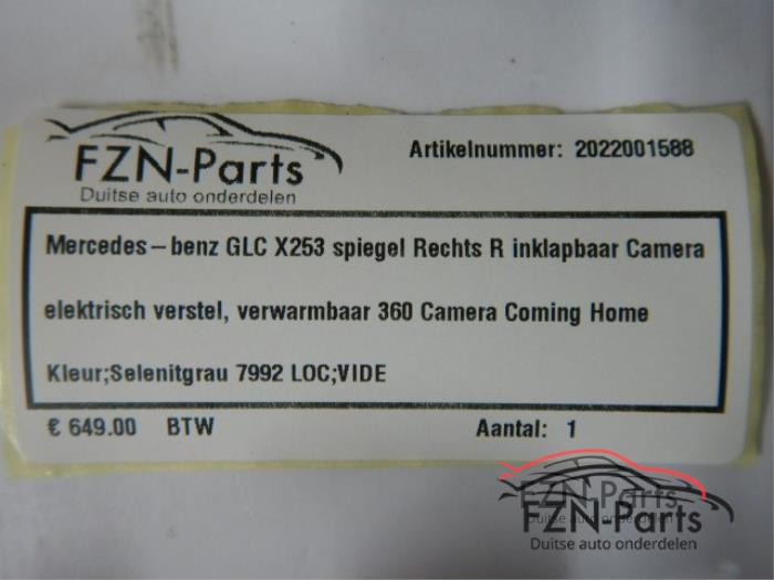 Mercedes-Benz GLC W253 Spiegel Rechts