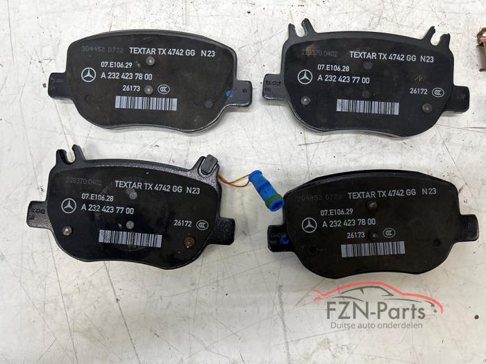 Mercedes-Benz W206 C63S E-Performance Remset Achterzijde schijven + Blokken