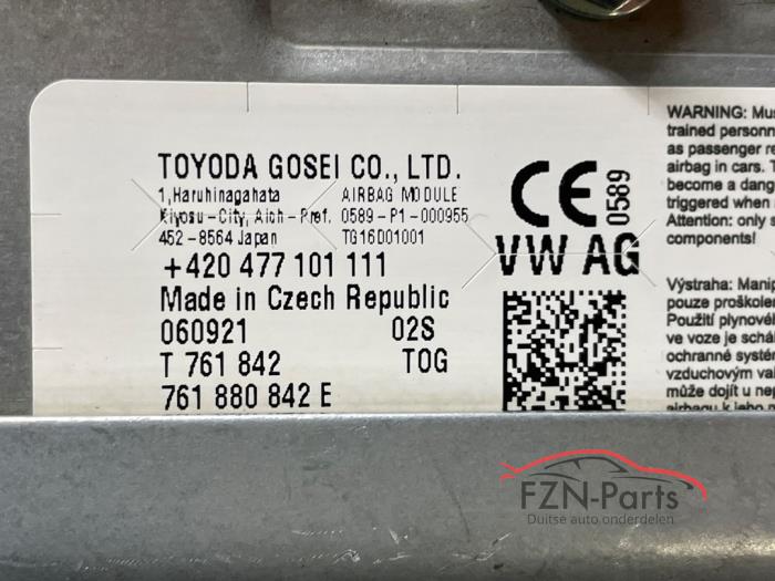 VW Touareg 760 Knieairbag rechts passagier