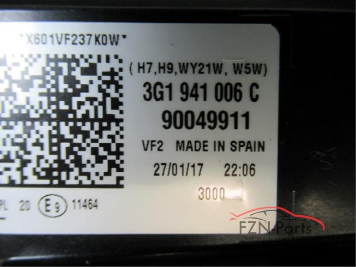 VW Passat B8 3G Halogeen H7 Koplamp Rechts