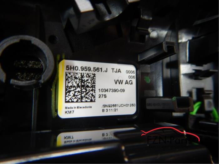 VW Golf 8 Variant Zwart Hemeldelen set compleet