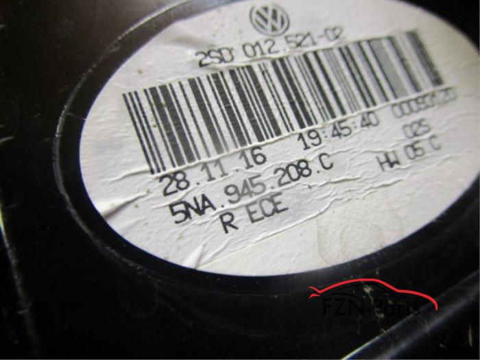 VW Tiguan 5NA Achterlicht Rechts LED Smoke