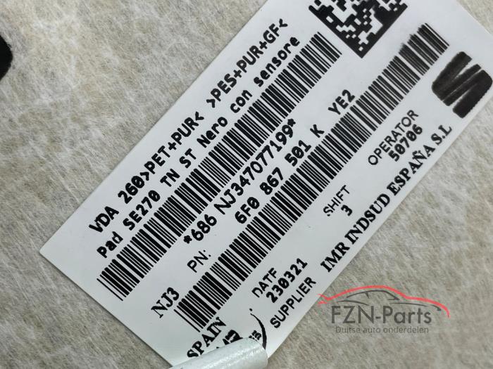 Seat Ibiza 6F0 Hemel zwart + Hemeldelen