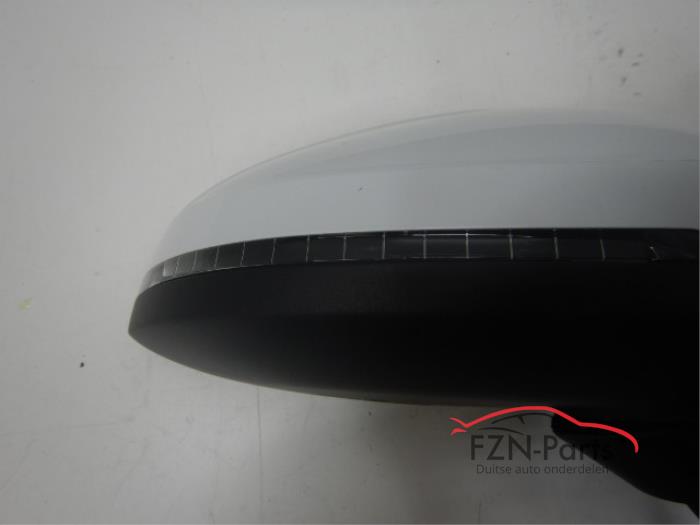 Audi A4 8W Spiegel set links rechts inklapbaar wit