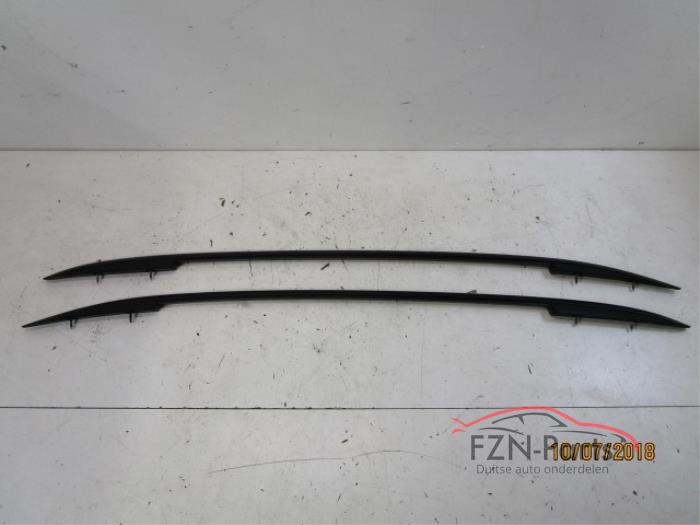 VW Tiguan 5N0 Dak rails dragers mat zwart set links rechts