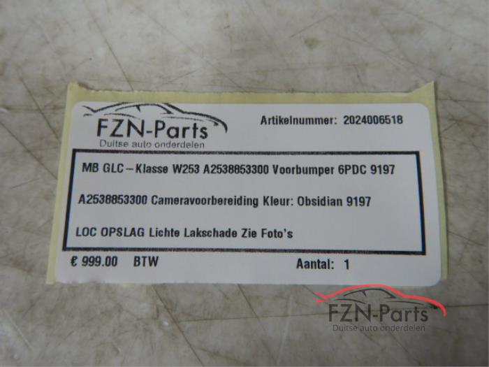 Mercedes-Benz GLC W253 Voorbumper 6PDC 9197