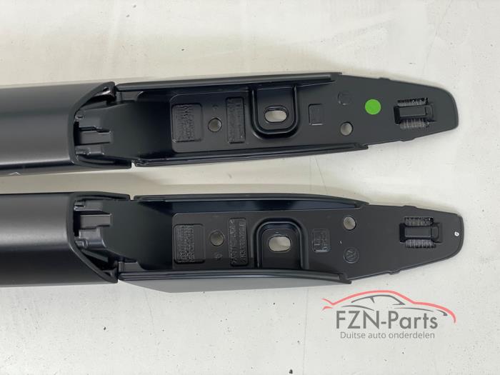 VW Caddy 2K5 Maxi Dakdragers dakrails set links rechts Zwart