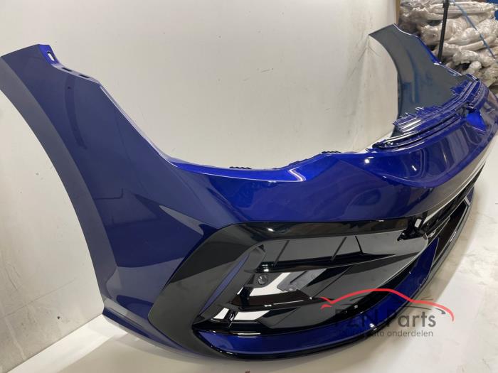 VW Golf 8 R Facelift Voorbumper Blauw