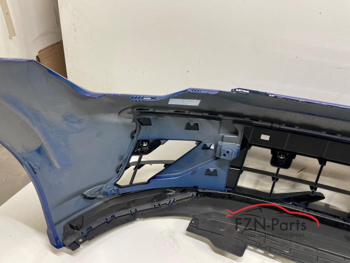 VW Golf 8 R Facelift Voorbumper Blauw