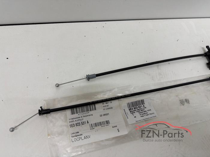 Skoda Octavia 5E3 Motorkap slot kabel set