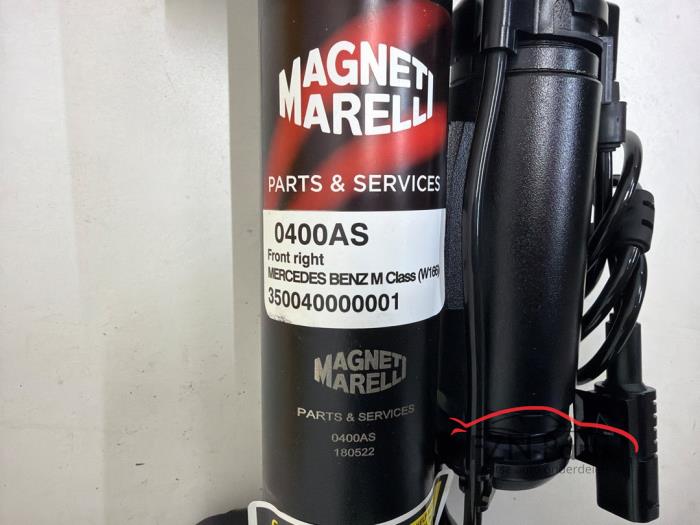 Mercedes-Benz ML GLE-klasse W166 Luchtvering veerpoot Rechts-voor