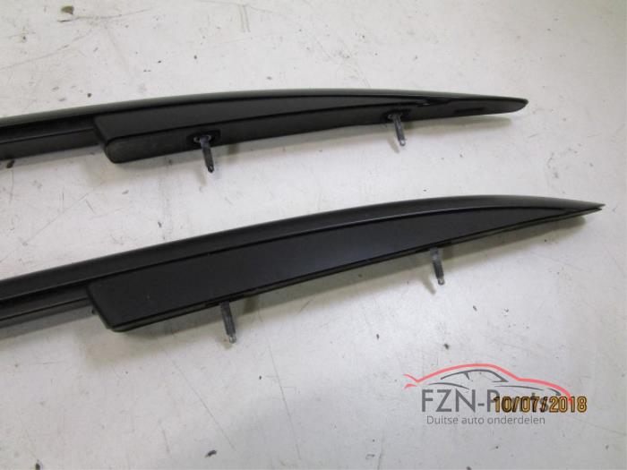 VW Tiguan 5N0 Dak rails dragers mat zwart set links rechts