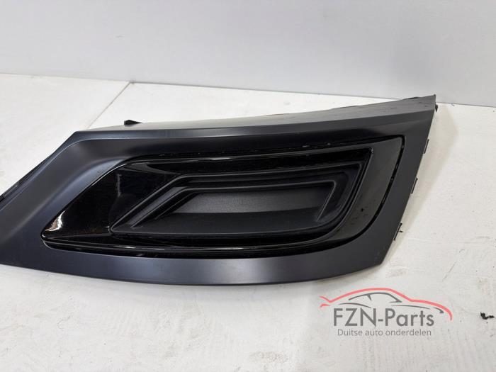 Audi Q8 4M S-Line Diffuser Achterbumper onderlip zwart