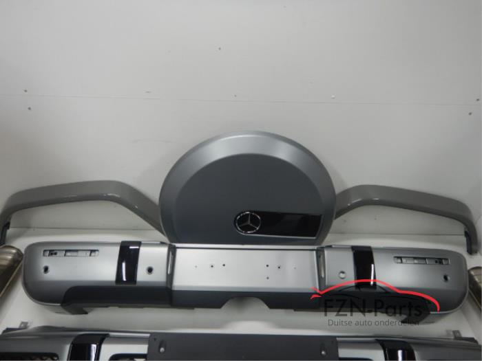 Mercedes-Benz W463 AMG G63 Bumper Pakket rondom 2022 Voor + achter + uitlaat 6PDC