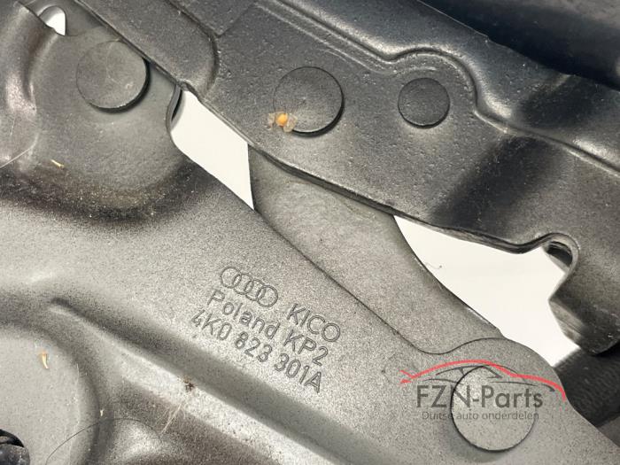 Audi A6 4K C8 Motorkap scharnieren set links rechts zwart
