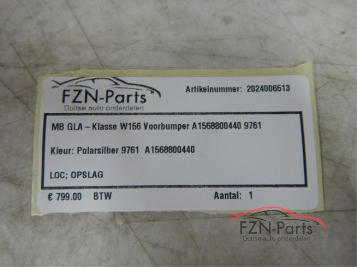 Mercedes-Benz GLA W156 Voorbumper 9761