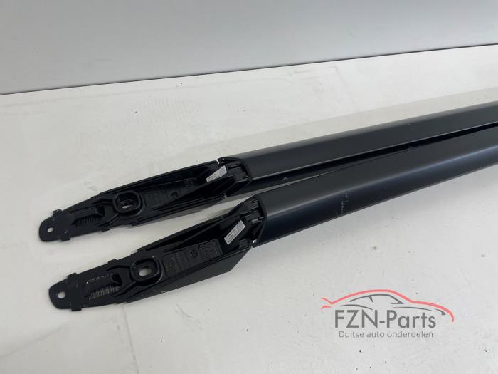 VW Caddy 2K5 Maxi Dakdragers dakrails set links rechts Zwart