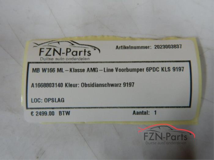 Mercedes-Benz W166 ML-Klasse AMG-Line Voorbumper 6PDC KLS 9197