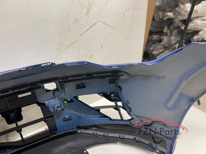 VW Golf 8 R Facelift Voorbumper Blauw
