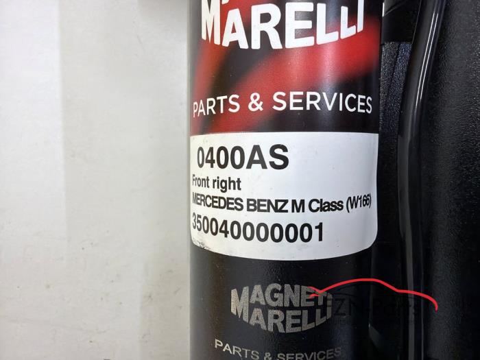 Mercedes-Benz ML GLE-klasse W166 Luchtvering veerpoot Rechts-voor