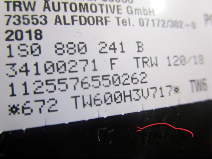VW Caddy 2K Stoelairbag Links L