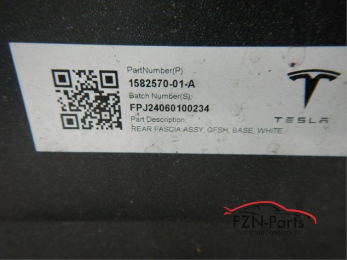 Tesla Model 3 Facelift Achterbumper