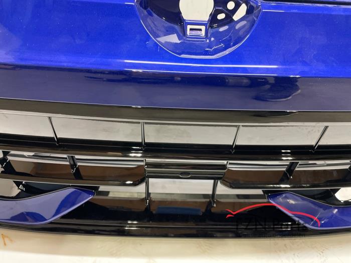 VW Golf 8 R Facelift Voorbumper Blauw