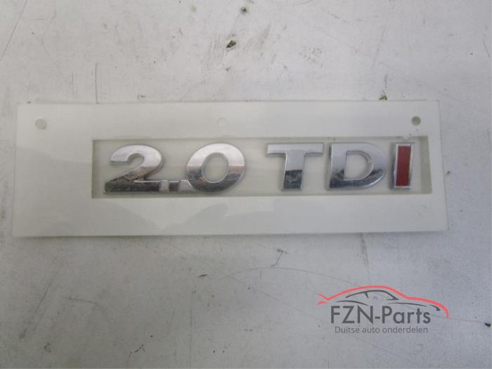 VW Golf 7 Chrome Embleem Sticker Logo Achterklep 2.0 TDI