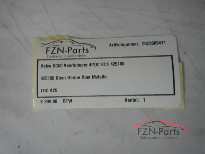 Volvo XC60 Voorbumper 4PDC KLS