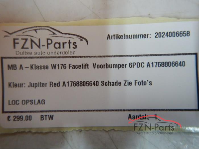 Mercedes-Benz A-Klasse W176 Facelift Voorbumper 6PDC