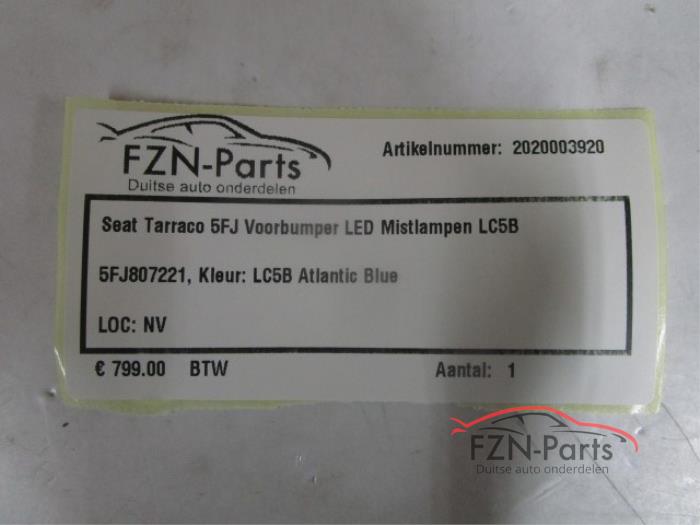 Seat Tarraco 5FJ Voorbumper LED Mistlampen LC5B