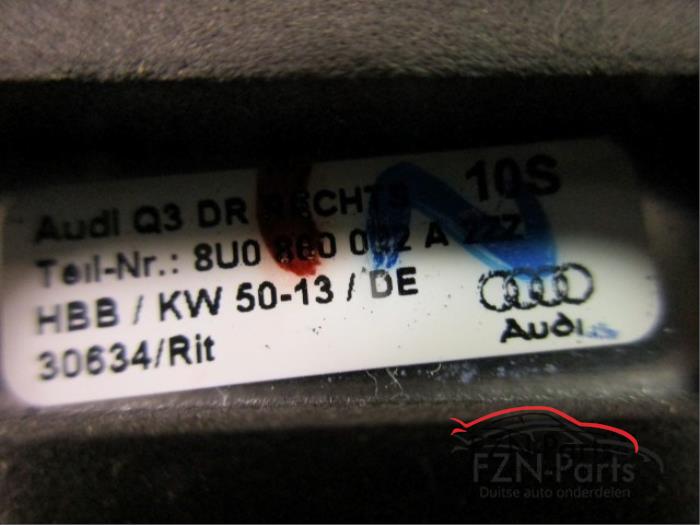 Audi Q3 8U S-Line Dakdragers Dakrails Mat-Chrome