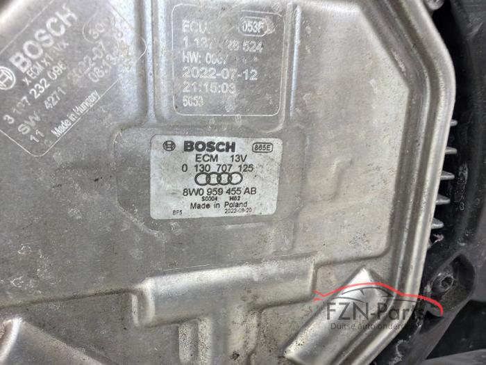 Audi Q7 4M Koelluchtventilator dubbelven venhuis
