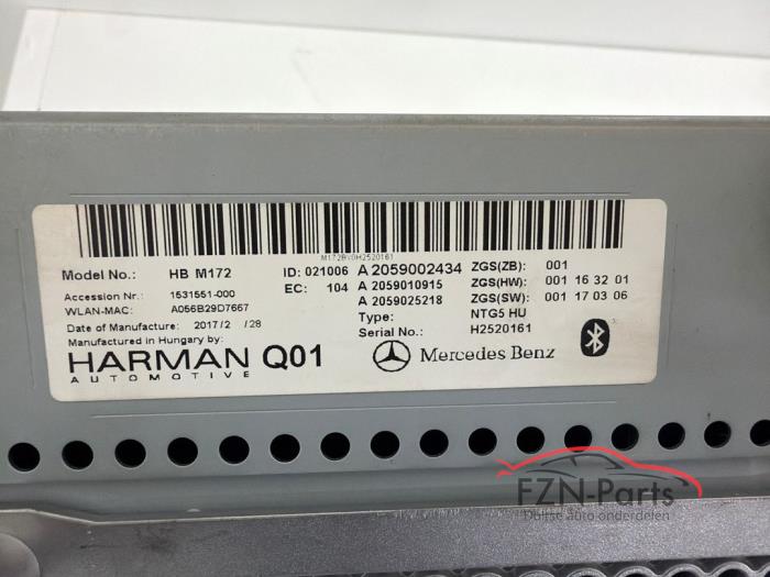 Mercedes-Benz C-Klasse W205 Navigatie computer module