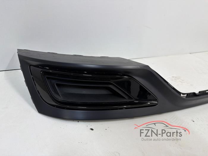 Audi Q8 4M S-Line Diffuser Achterbumper onderlip zwart