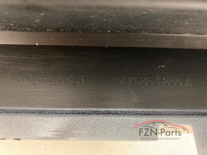 VW Golf 8 R 5H Sideskirt links Wit