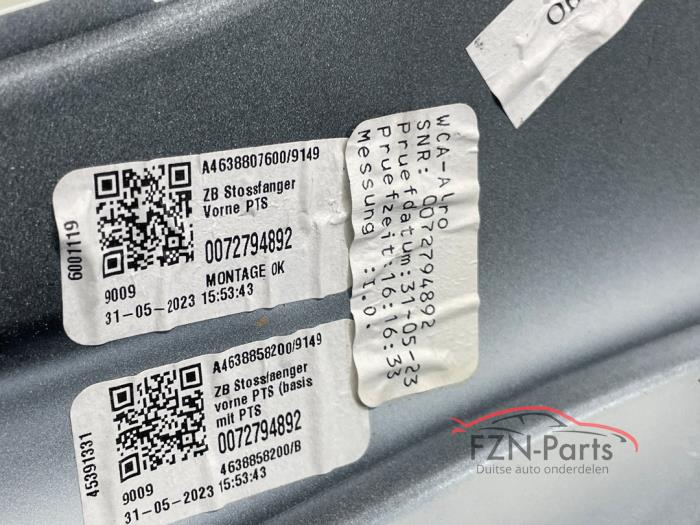 Mercedes-Benz G-klasse G63 Voorbumper 9149 Polarweiss