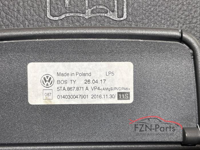 VW Touran 5ta Bagageruimte Afdekrol Afdekzeil Rollo