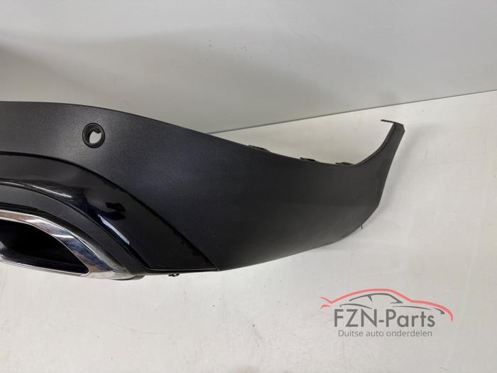 Mercedes-Benz W253 AMG-styling GLC-klasse Onderlip diffuser achterzijde